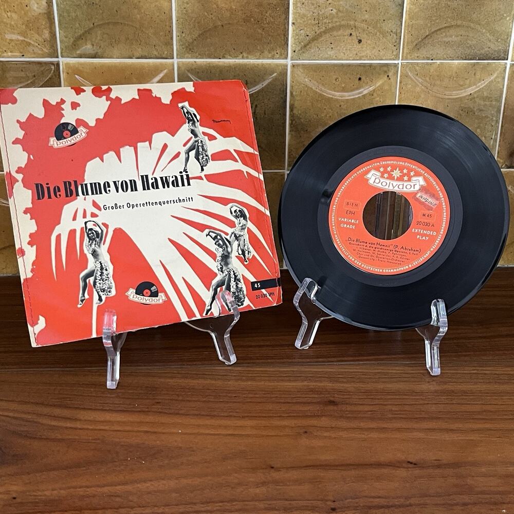 Paul Abraham Die Blume Von Hawaii 45rpm 7" EP 1954 Polydor 20 030